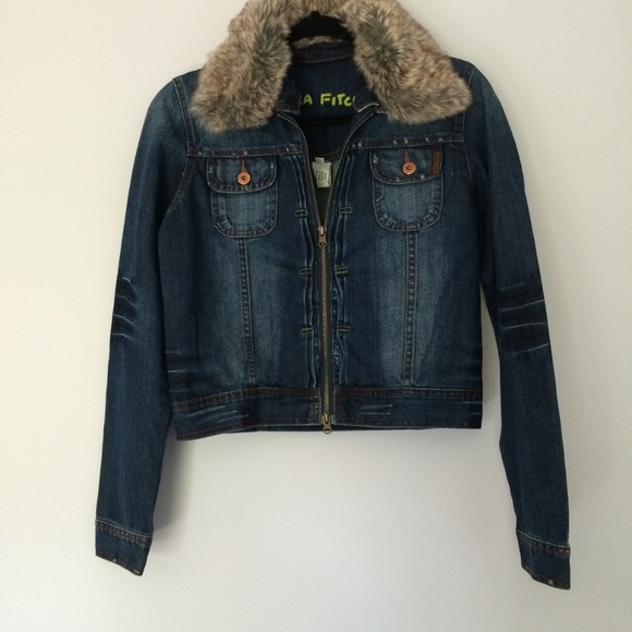 Ezra Fitch VINTAGE denim jacket! - Picture 4 of 7